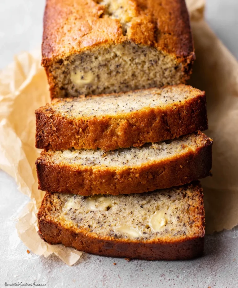 Moist Best Banana Bread Recipe-Easy & Delicious