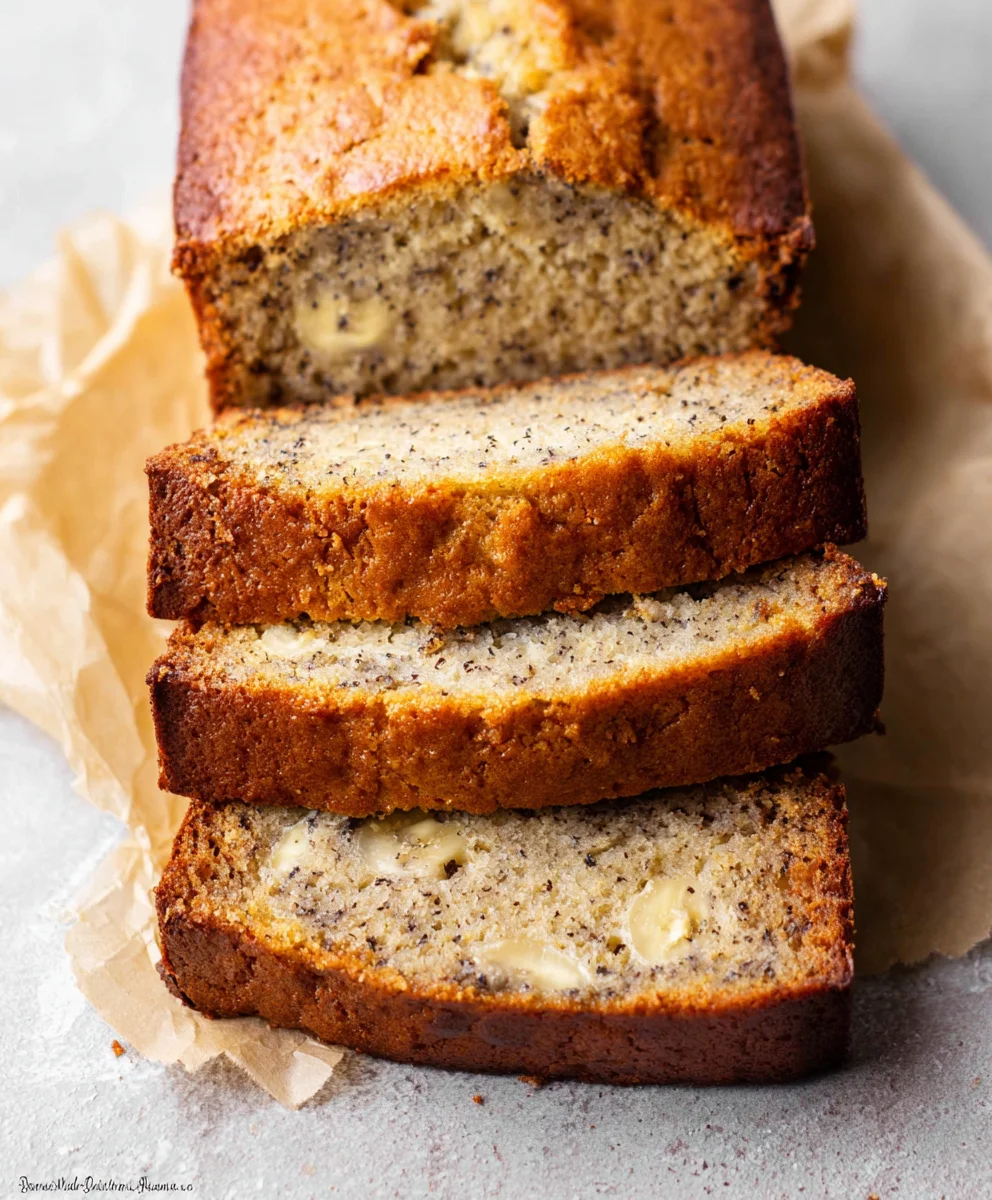 Moist Best Banana Bread Recipe-Easy & Delicious