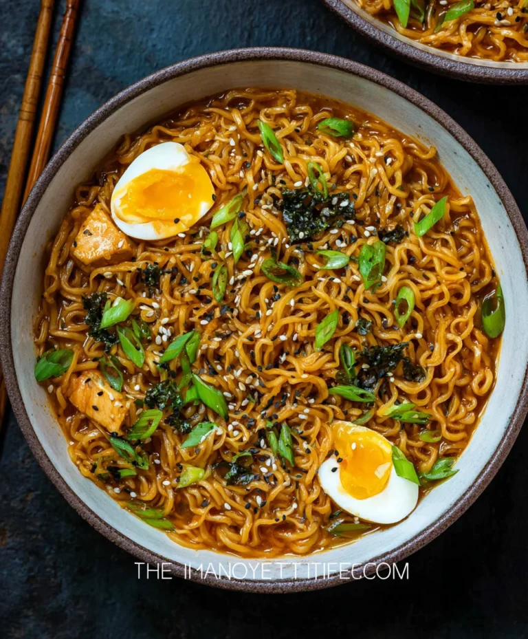 Easy Saucy Beef Ramen Noodles Recipe