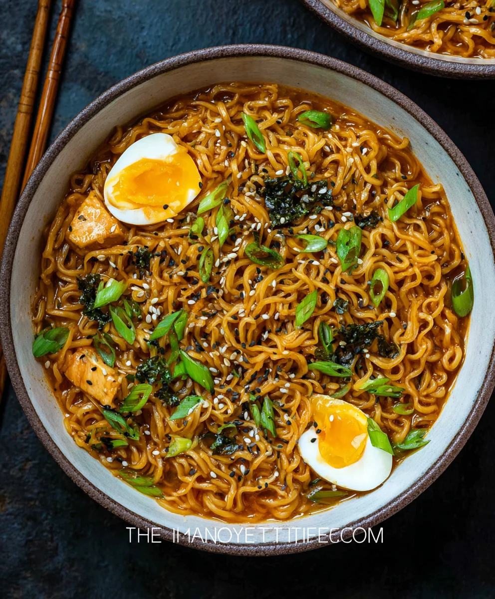 Easy Saucy Beef Ramen Noodles Recipe
