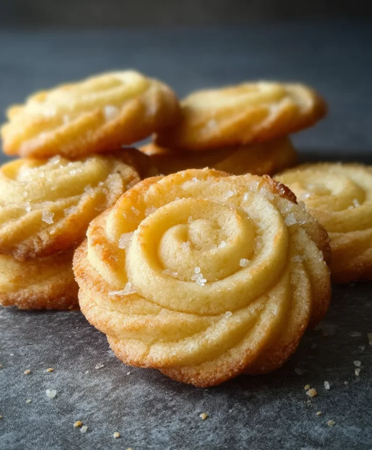 Danish Butter Cookies-Perfectly Crisp & Sweet Recipe