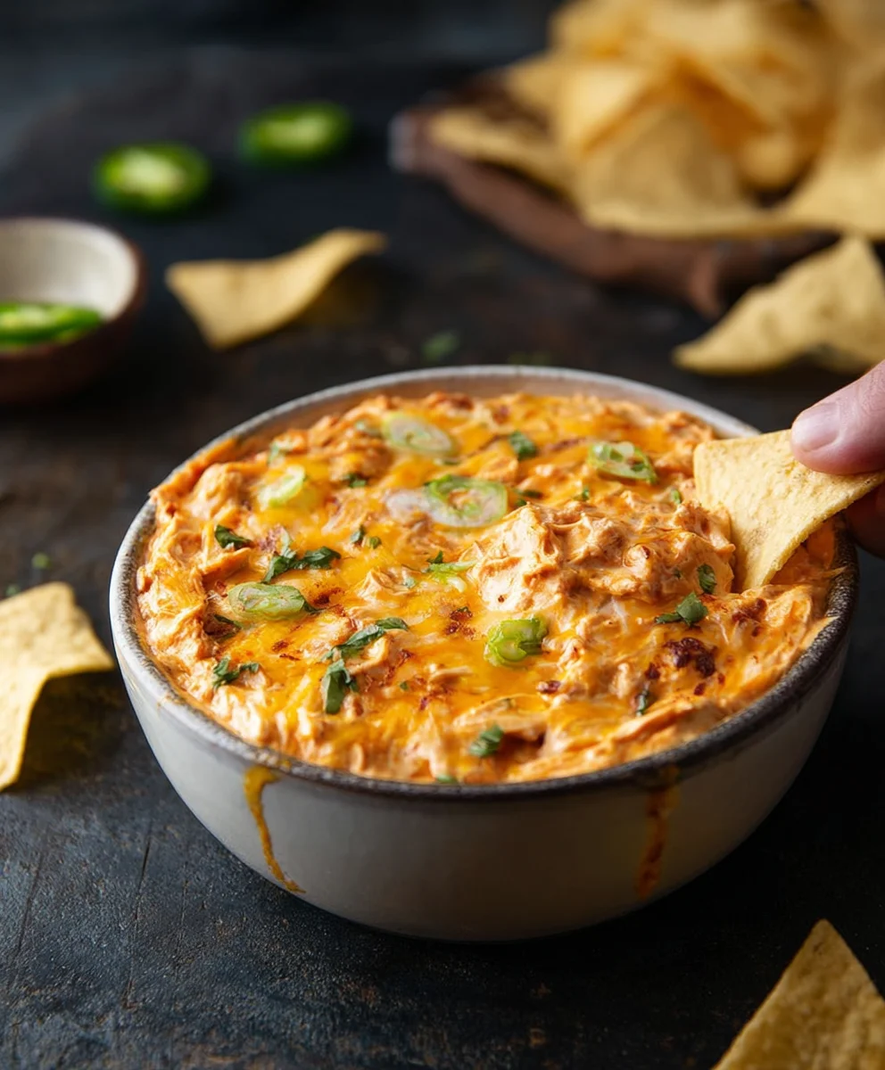 Easy Buffalo Chicken Dip Recipe-Game Day Favorite