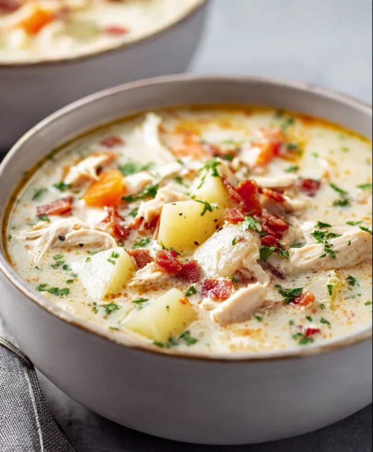 Hearty Chicken Potato Soup – Easy Comfort Food Recipe