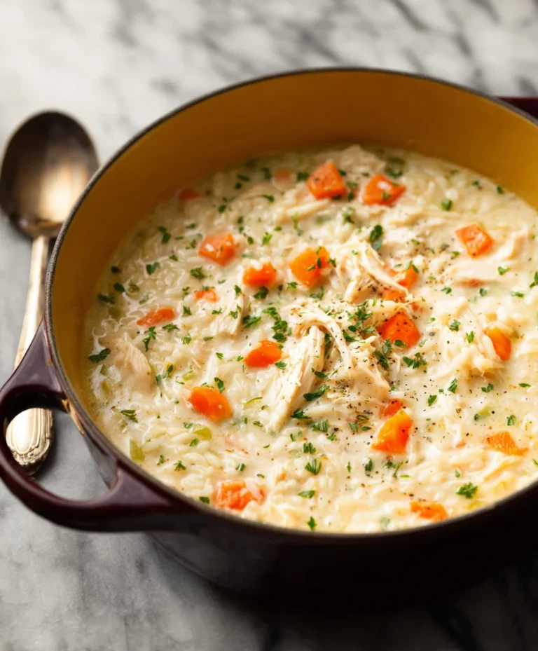 Creamy Chicken Rice Soup – Easy Comfort Food
