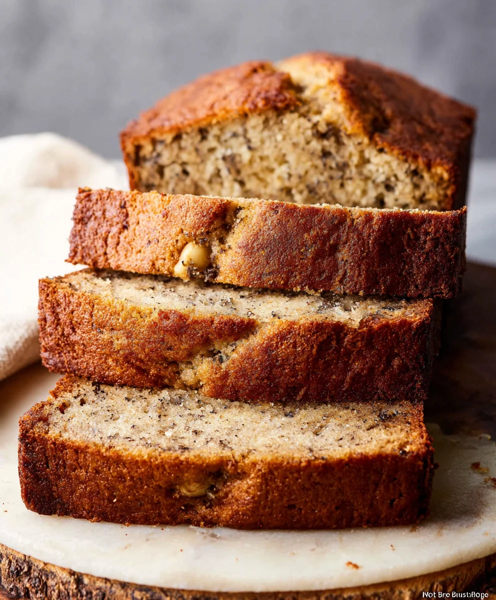 Moist Best Banana Bread Recipe-Easy & Delicious