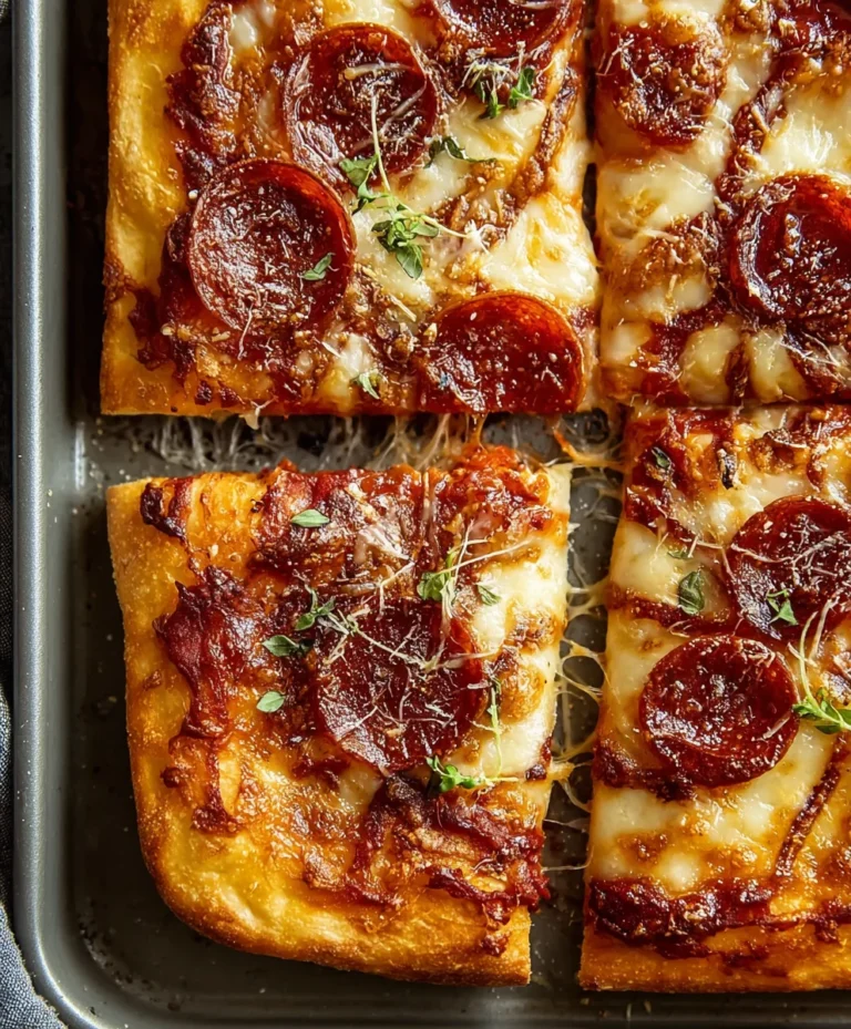 Sheet Pan Pizza Easy Dough Recipe Quick