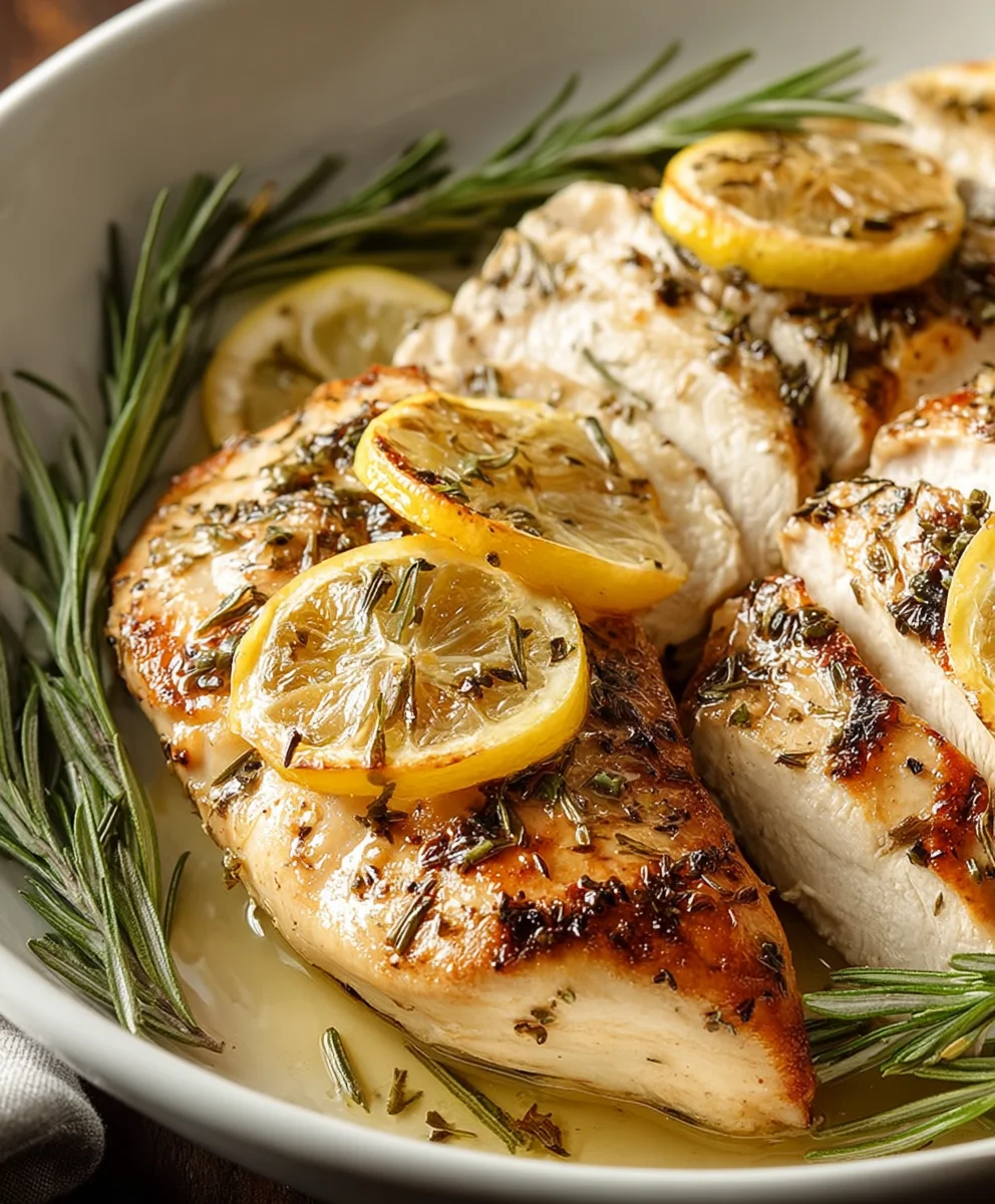 Lemon Rosemary Chicken- Easy & Flavorful Recipe