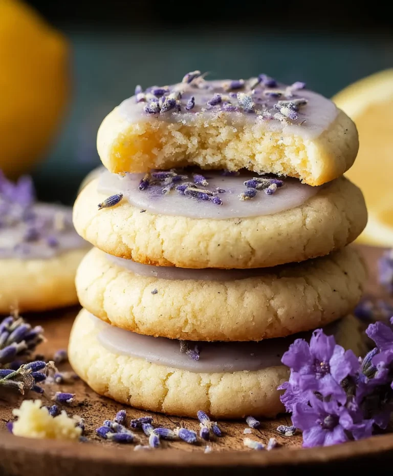 Buttery Lemon Lavender Cookies – Easy & Fragrant Recipe
