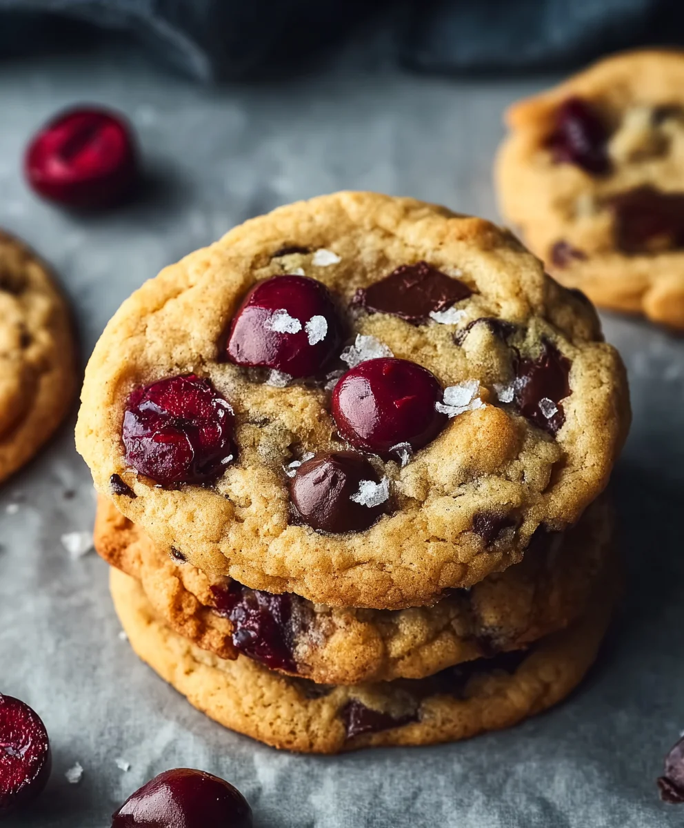 Cherry Chocolate Chip Cookies - Delicious & Easy Recipe