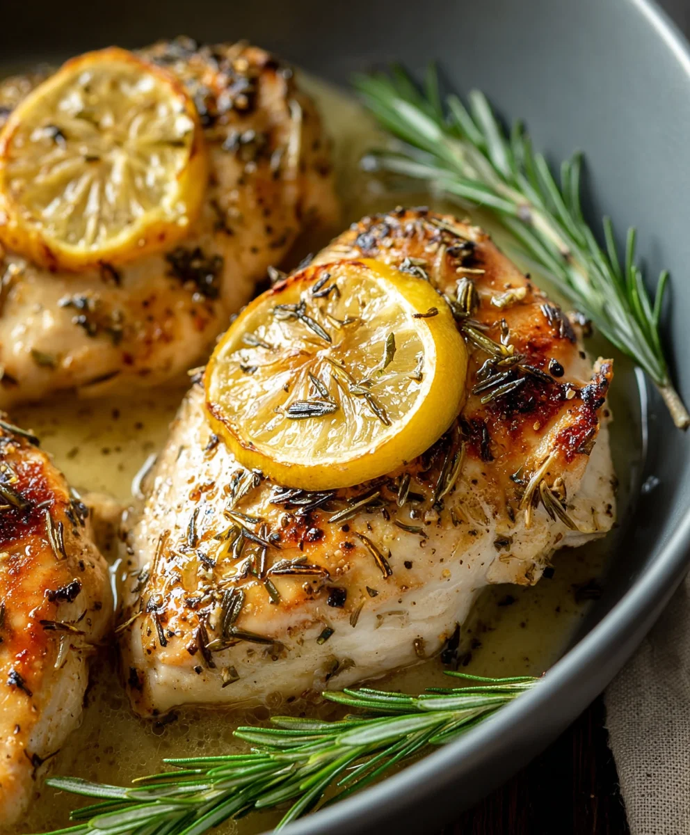 Lemon Rosemary Chicken- Easy & Flavorful Recipe