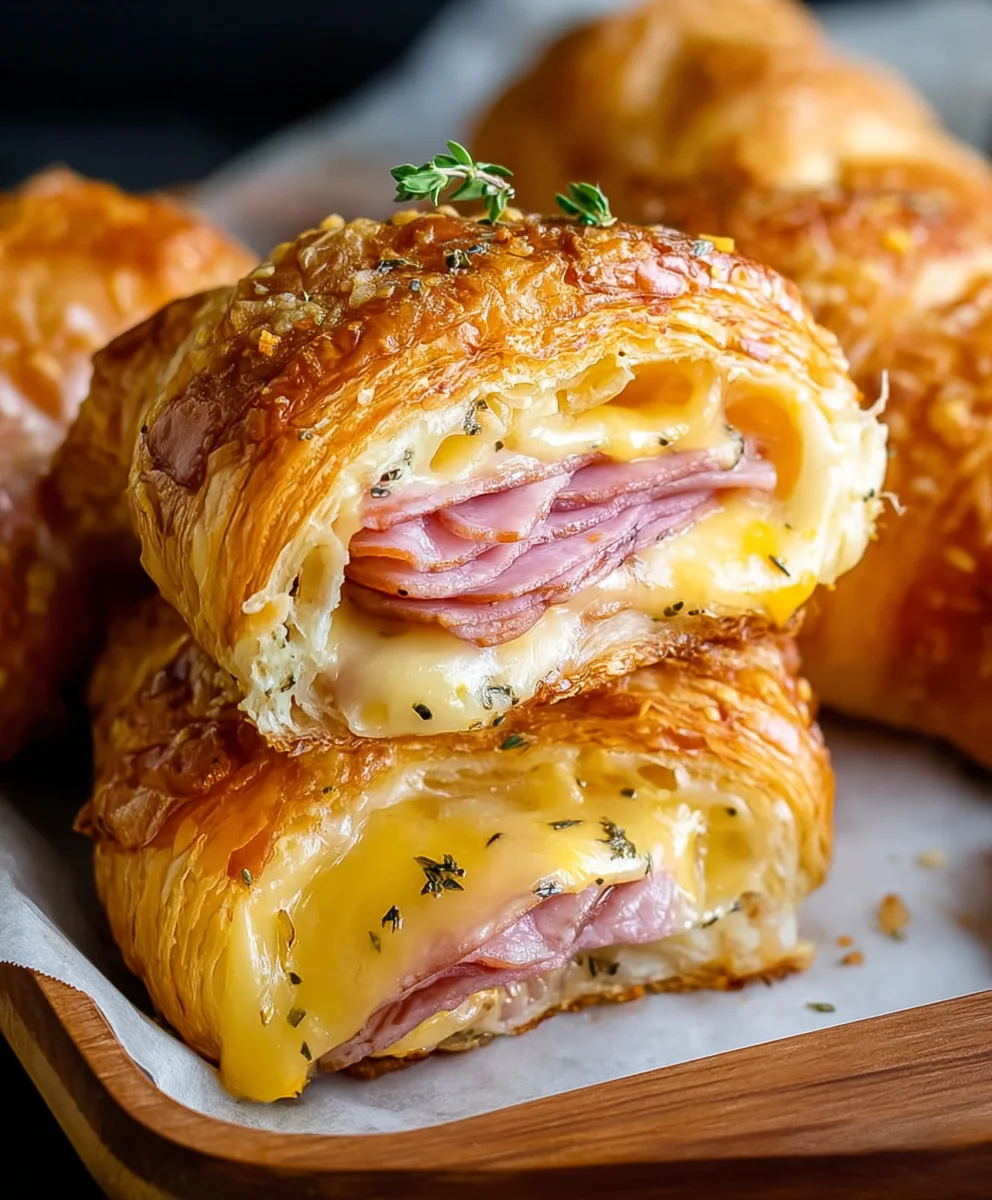 Beef Beef Ham Cheese Croissant- Savory Delight
