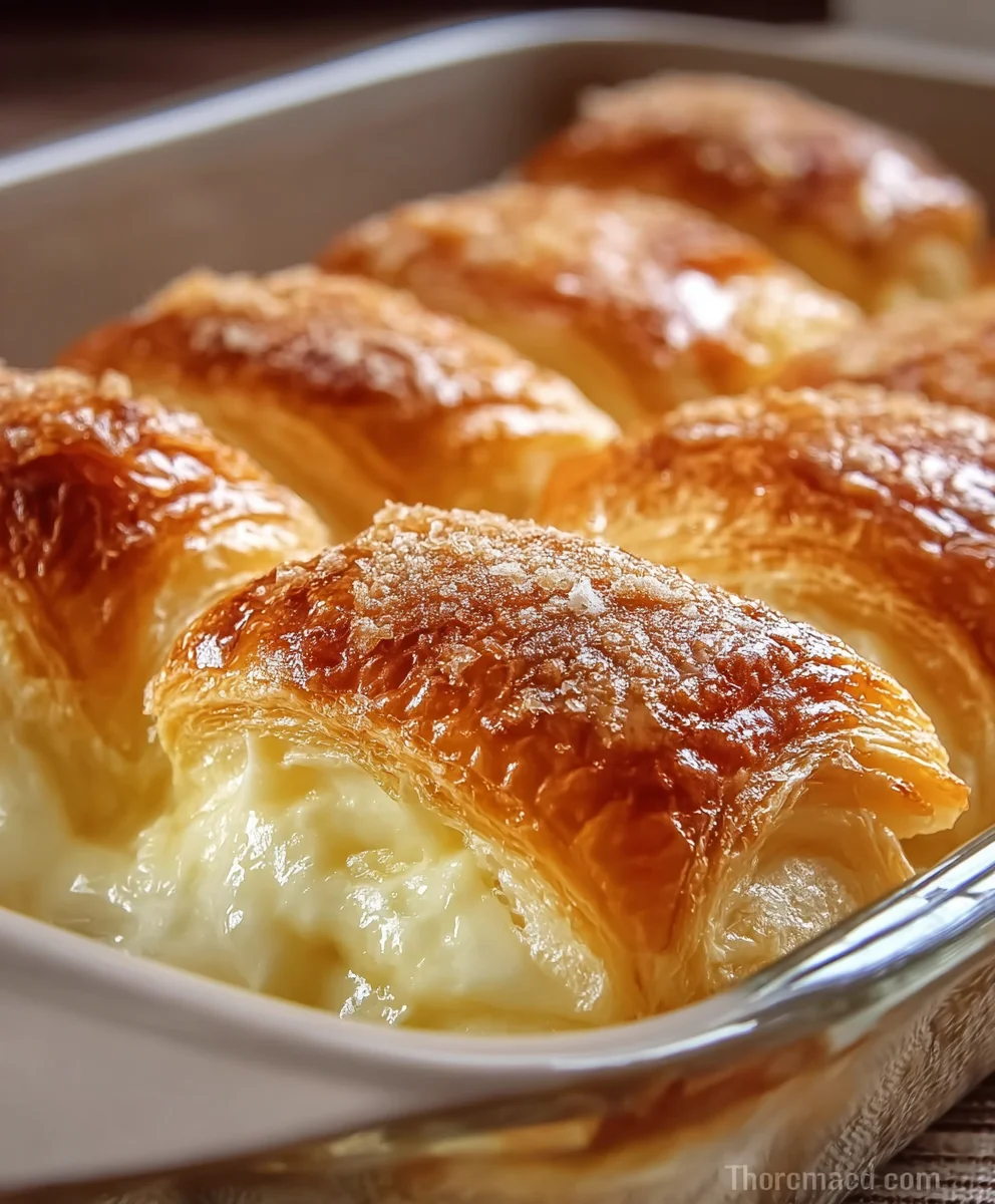 Cheesecake Crescent Rolls Casserole Delight