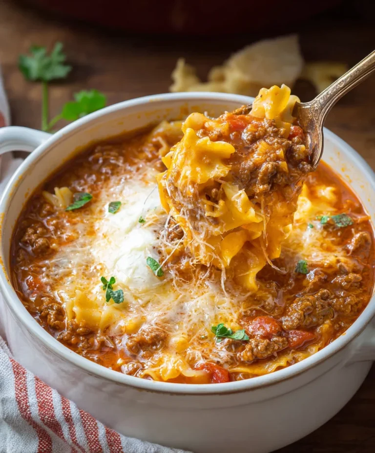 Easy Lasagna Soup – Quick Comfort Food Recipe