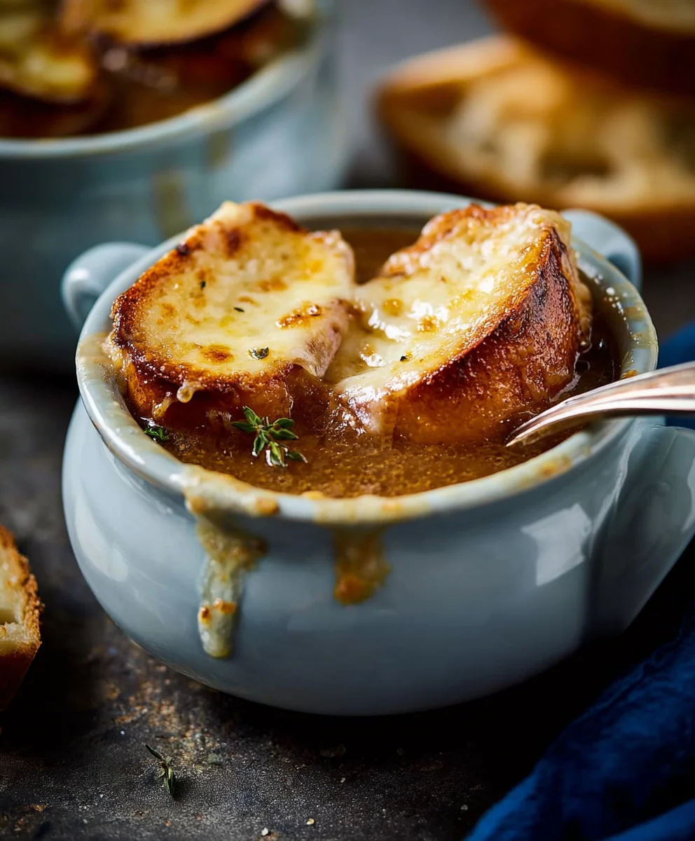 Authentic French Onion Soup Recipe - Easy & Delicious