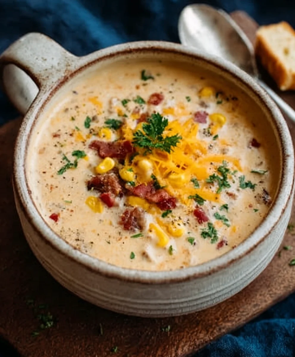 Creamy Beef Cowboy Soup - Easy Comfort Food Recipe