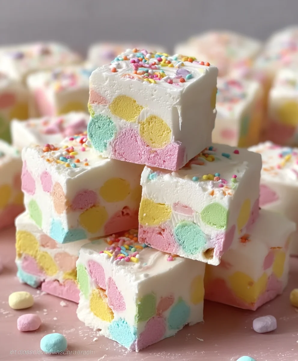Easy Fruity Marshmallow Fudge Recipe