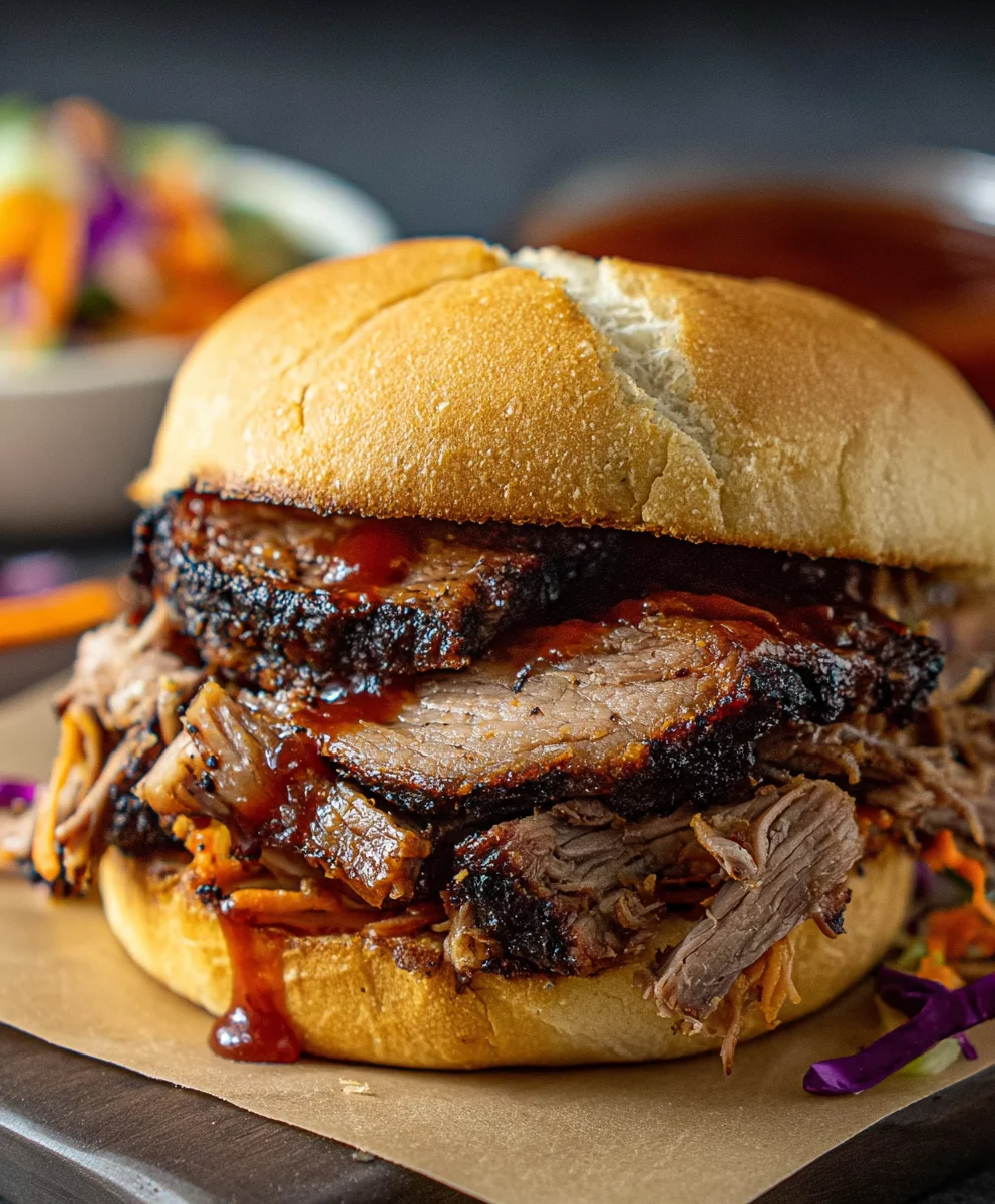 Ultimate BBQ Brisket Sandwich Recipe - Savory & Smoked