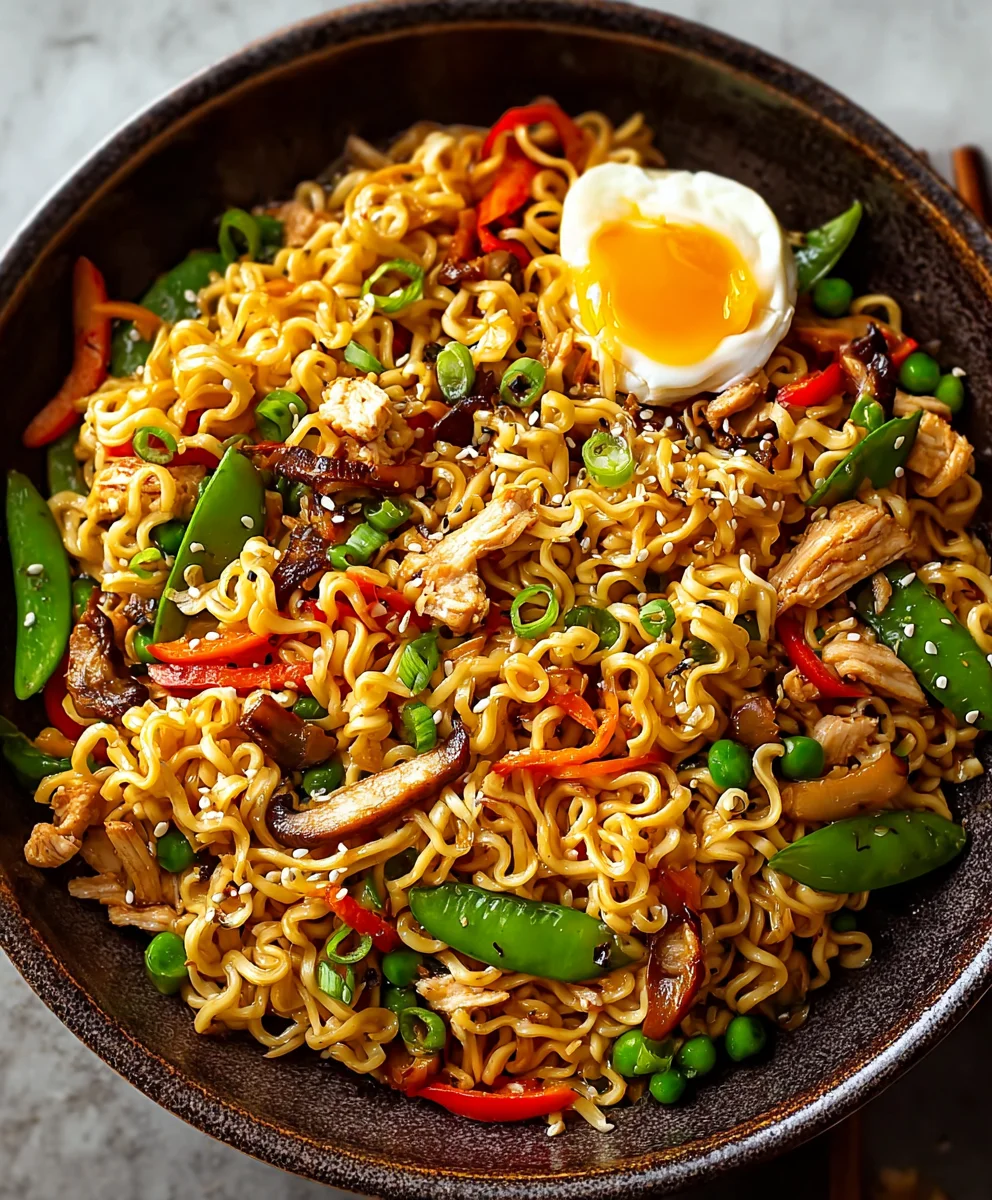 Easy Beef Ramen Noodle Stir-Fry Recipe