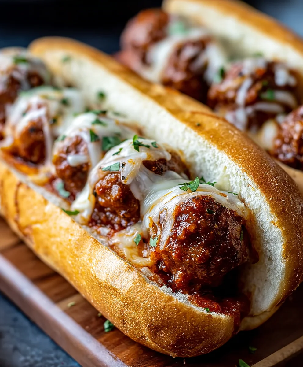 Easy Weeknight Beef Meatball Sub Recipe