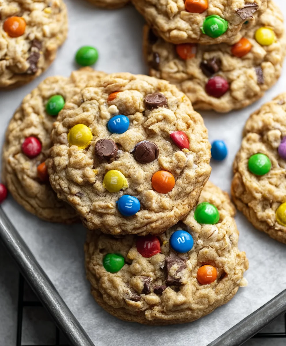 Monster Cookies- Deliciously Chewy & Easy Recipe