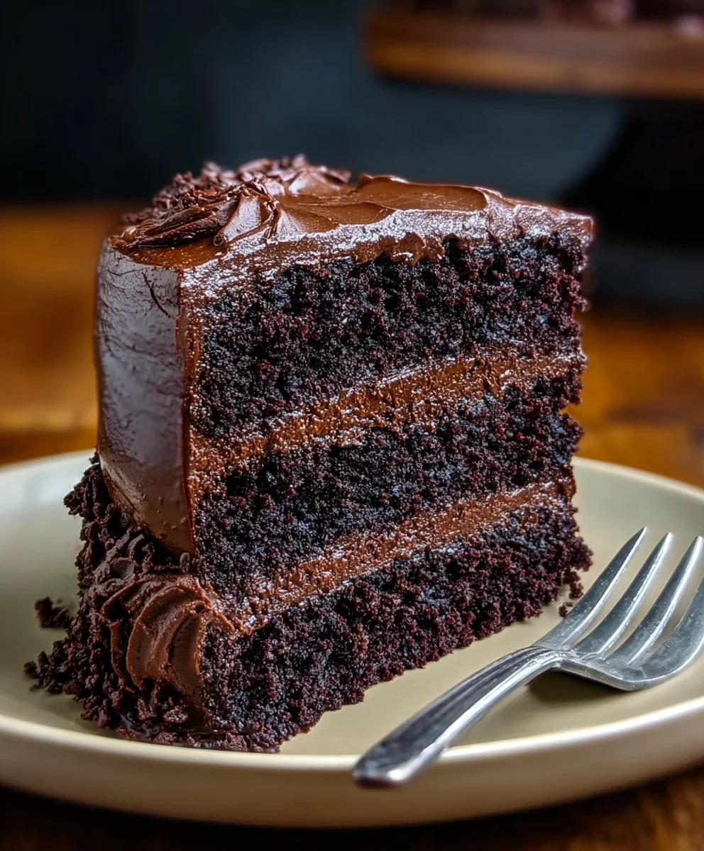 Death by Chocolate Cake-Decadent & Rich Recipe