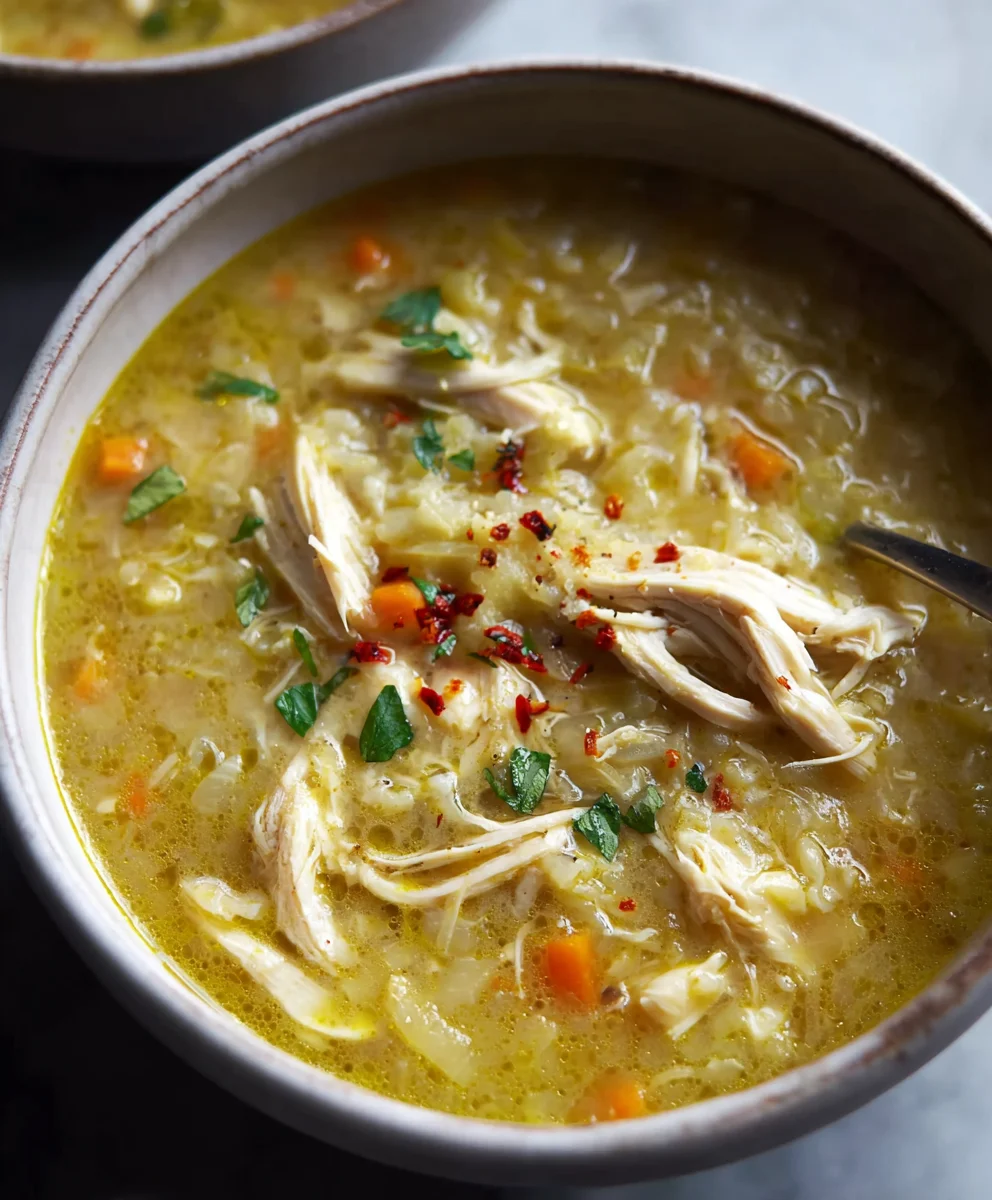 Soothing Anti-Inflammatory Chicken Soup Recipe