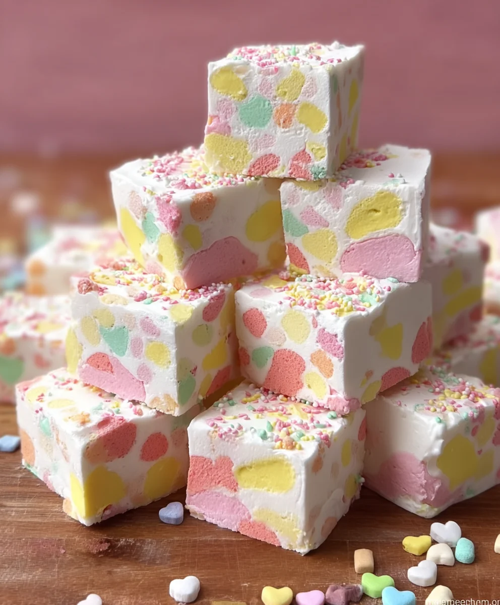 Easy Fruity Marshmallow Fudge Recipe