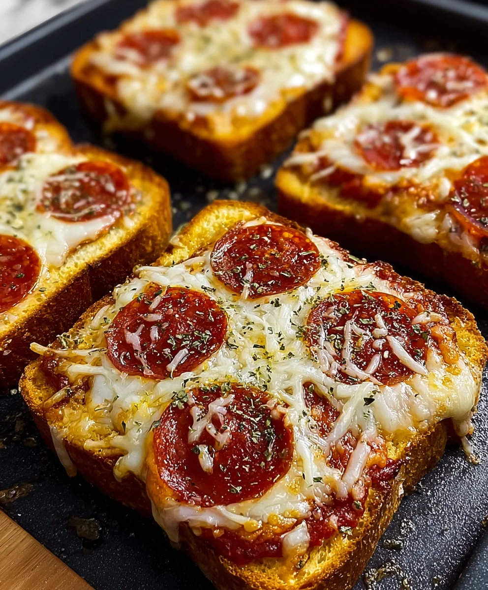 Easy Air Fryer Pizza Toast Recipe
