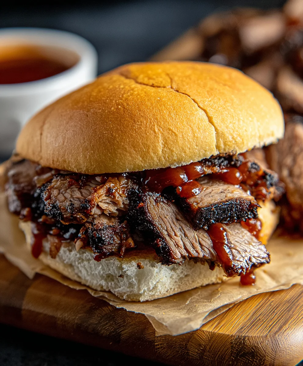 Ultimate BBQ Brisket Sandwich Recipe - Savory & Smoked