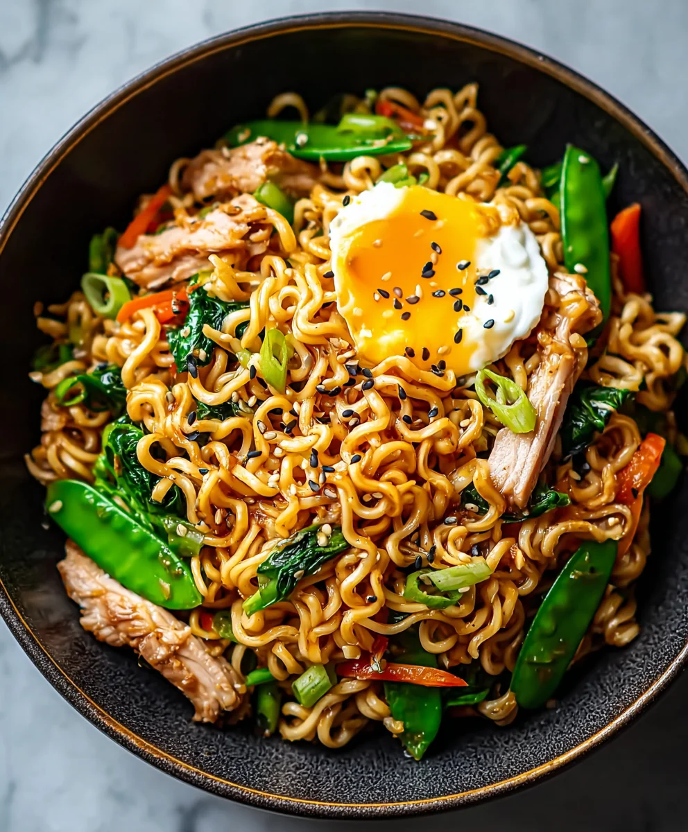 Easy Beef Ramen Noodle Stir-Fry Recipe