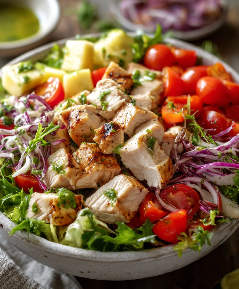 Hawaiian Chicken Salad - Gluten-Free Whole Health