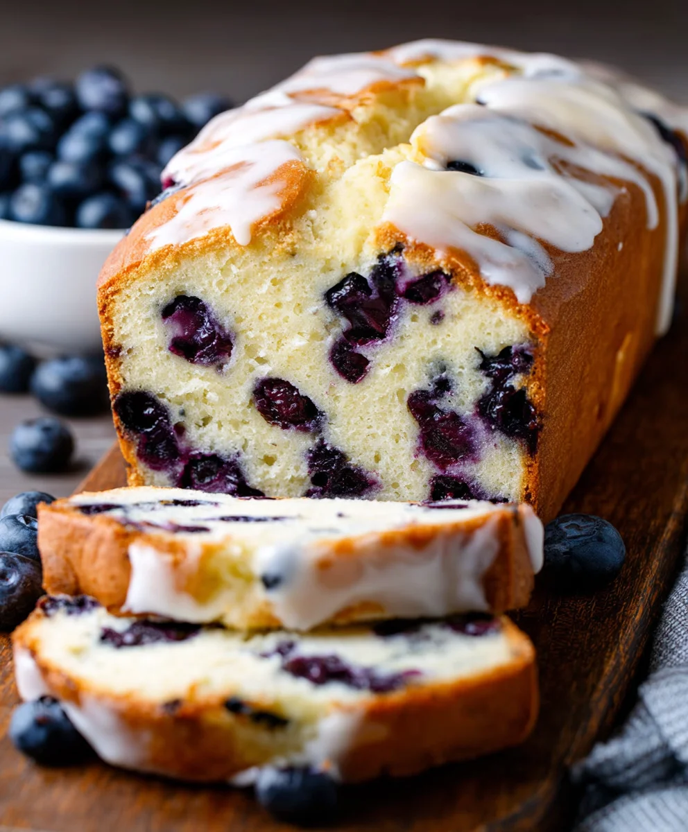 Blueberry Cream Cheese Bread-Easy & Delicious Bake