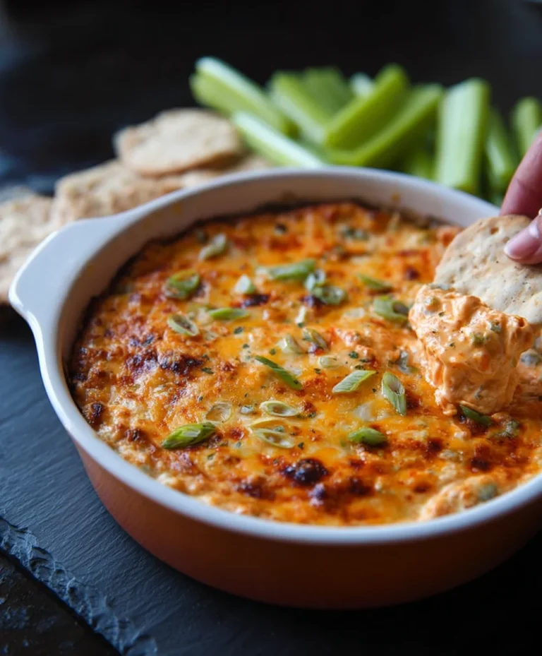 Easy Buffalo Chicken Dip Recipe-Game Day Favorite