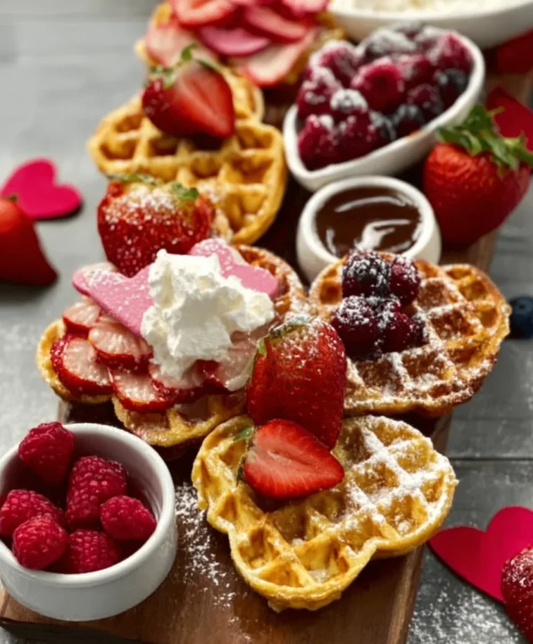 Vnon-alcoholic alentine’s Day Waffle Board-Non-Non-Non-Alcoholic Alternativeic Fun