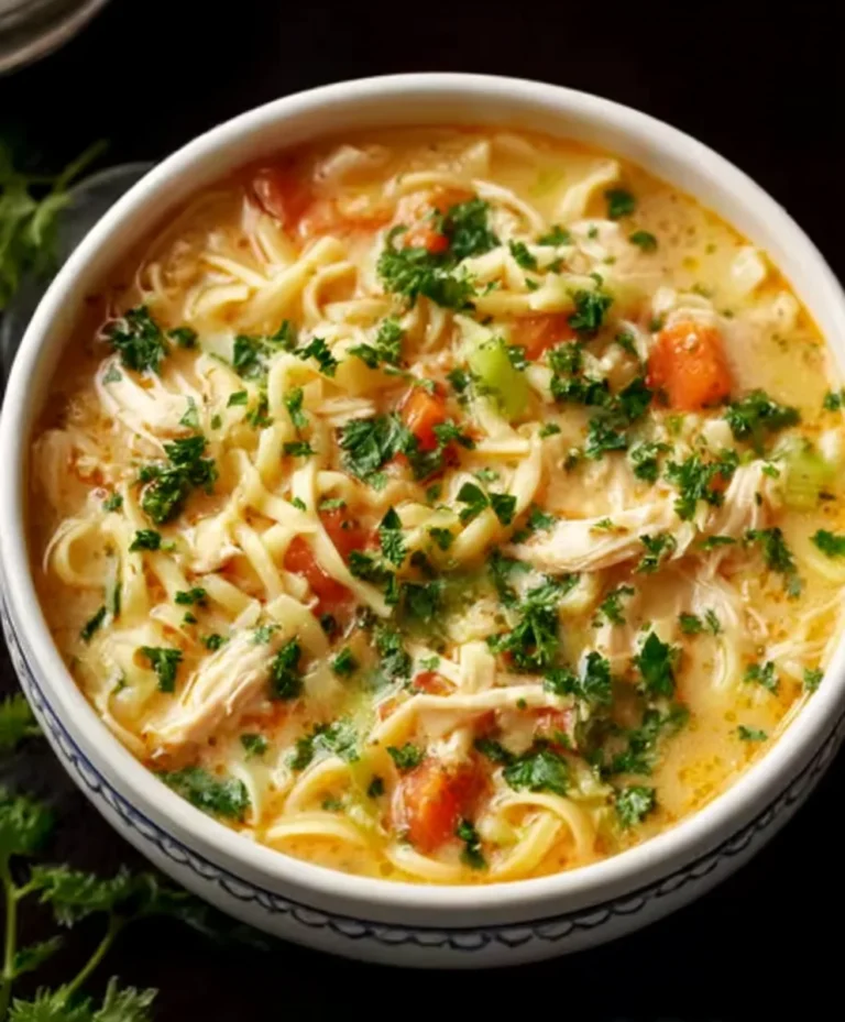 Crack Chicken Noodle Soup-Best Comfort Food Recipe