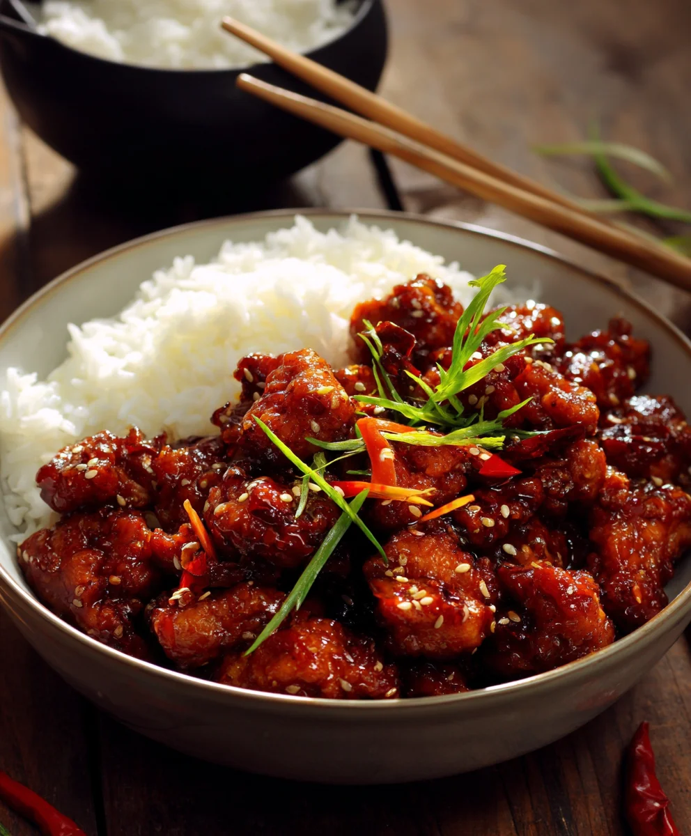 General Tso's Chicken- Easy Sweet & Spicy Beef Recipe