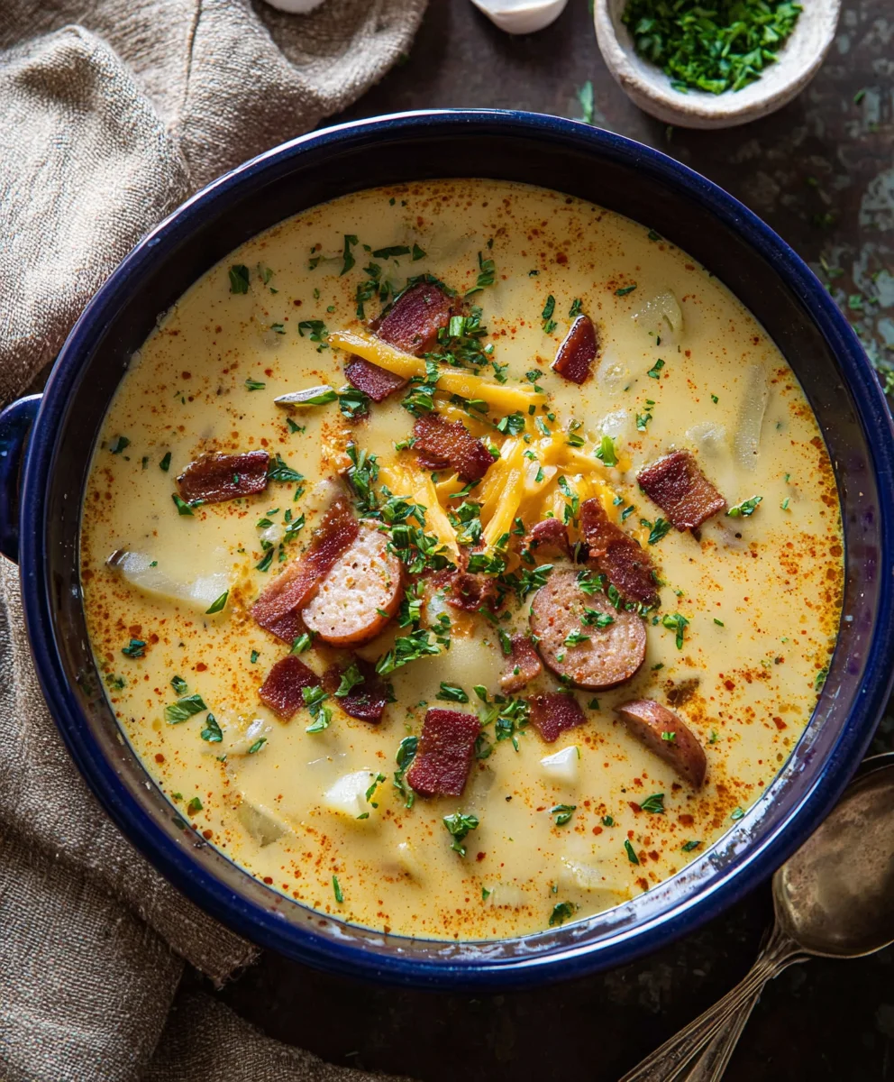 Hearty Cajun Potato Soup - Easy & Flavorful
