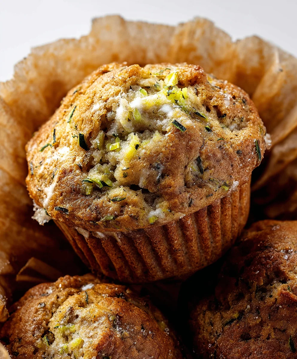 Banana Zucchini Muffins - Moist & Delicious Healthy Treat