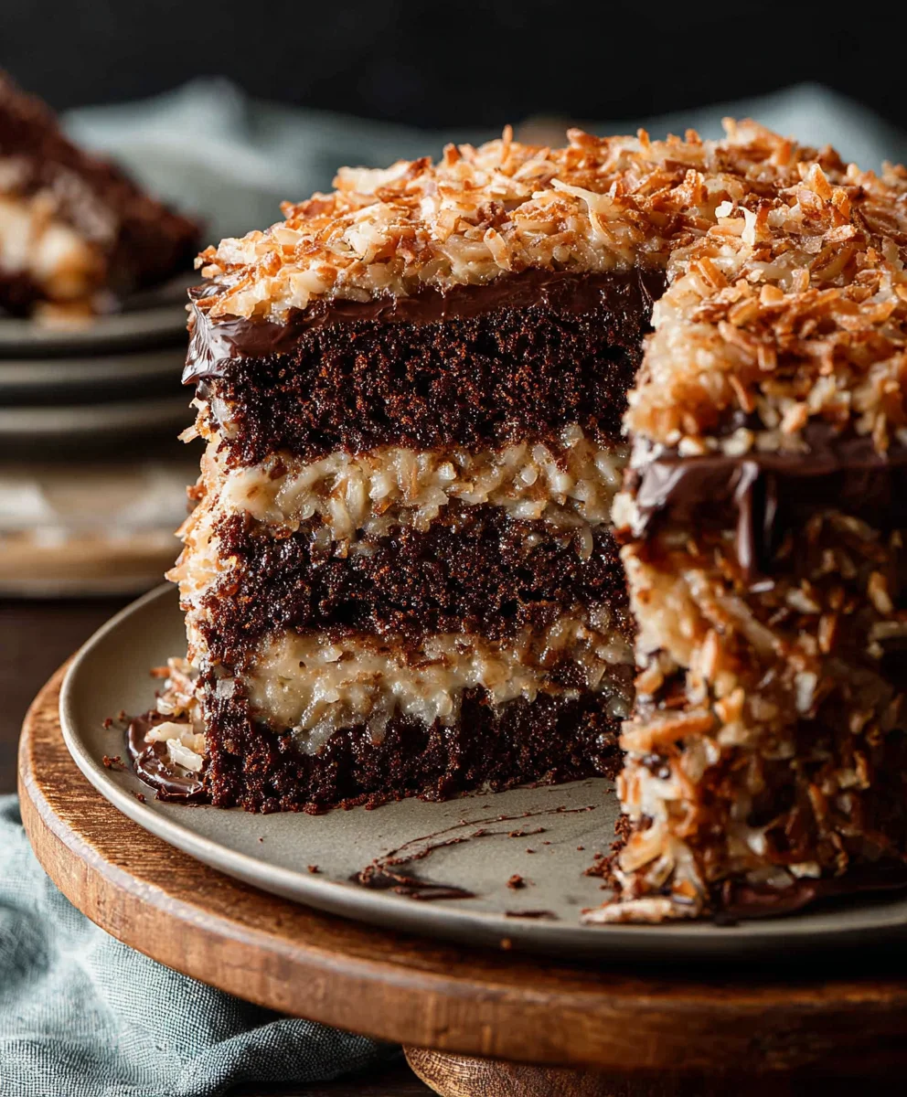 Authentic German Chocolate Cake Recipe-Rich & Delicious