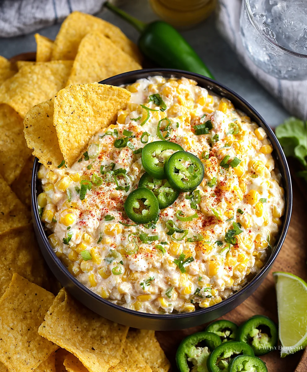 Slow Cooker Jalapeno Corn Dip - Easy Crowd-Pleaser