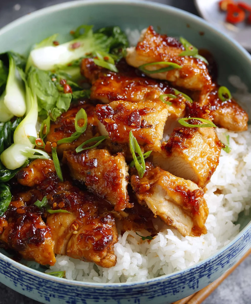 Easy Honey Garlic Chicken Fast Recipe
