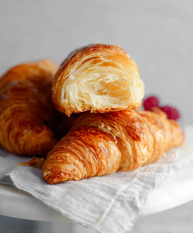 Easy Homemade Flaky Croissants Recipe-Perfect French Pastry