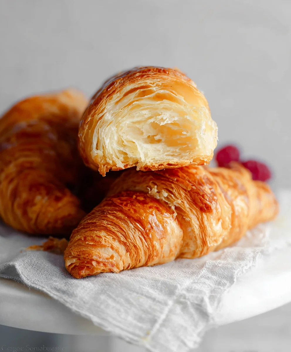 Easy Homemade Flaky Croissants Recipe-Perfect French Pastry