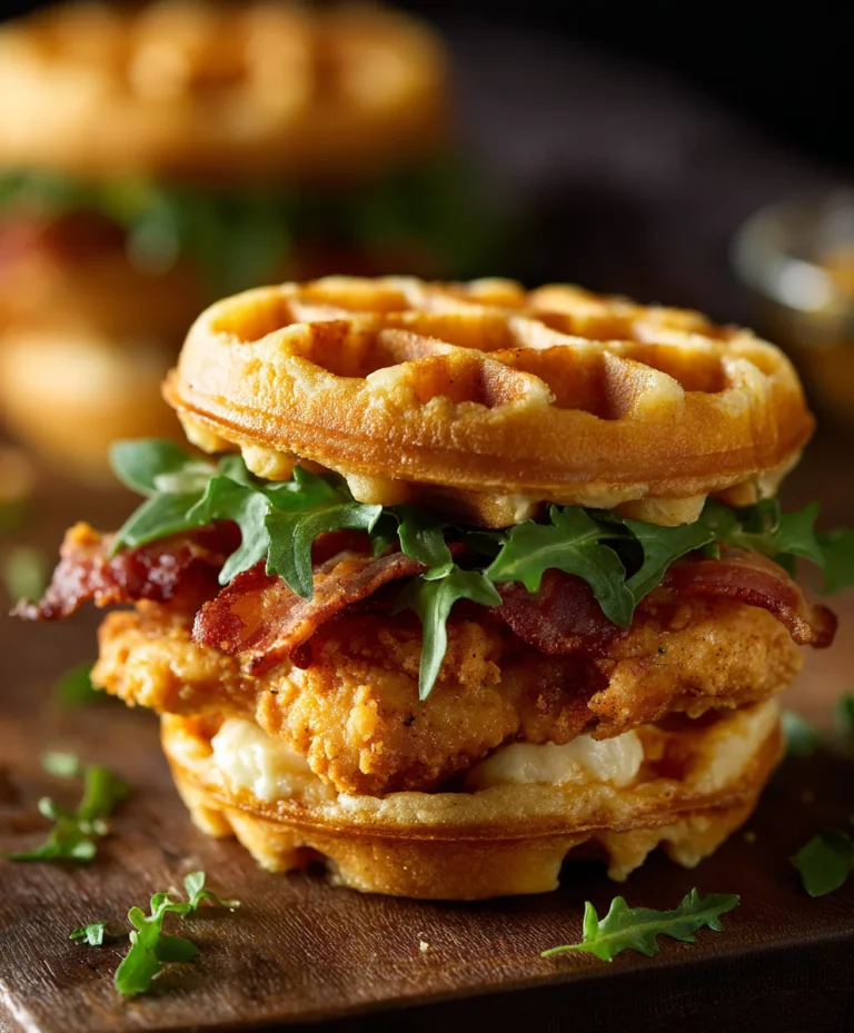Game Day Chicken Waffle Sliders-Easy Bites