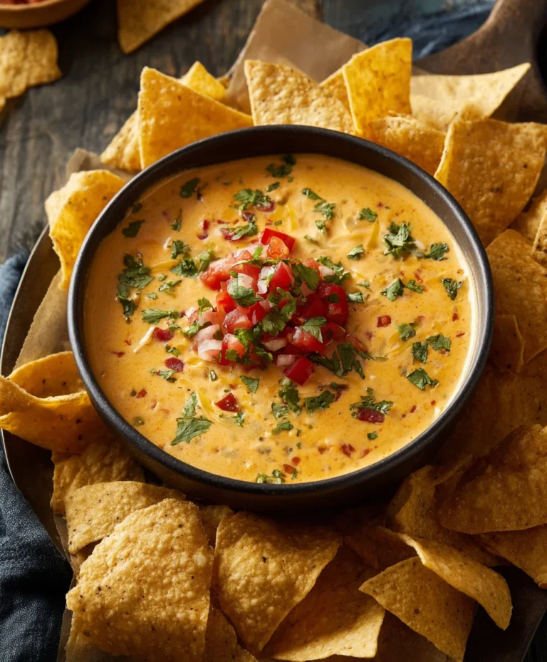 Spicy Cowboy Queso Dip – Easy Beef Recipe