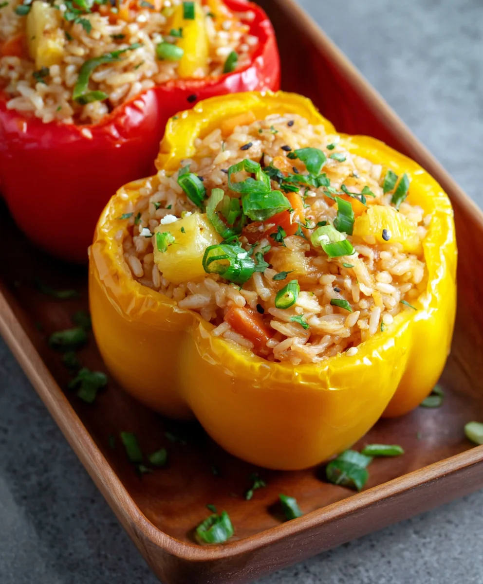 Teriyaki Pineapple Chicken Peppers-Sweet Savory