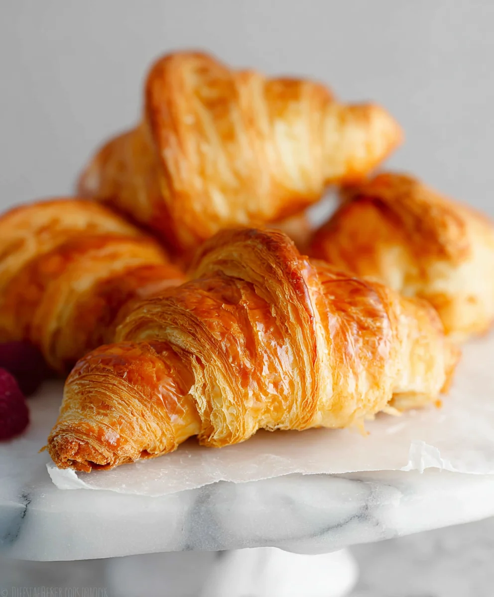 Easy Homemade Flaky Croissants Recipe-Perfect French Pastry