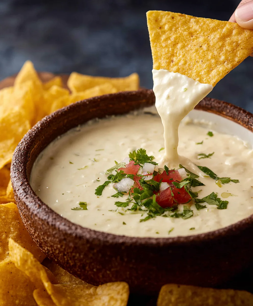 Easy Queso Blanco Cheese Dip Recipe-Creamy & Delicious