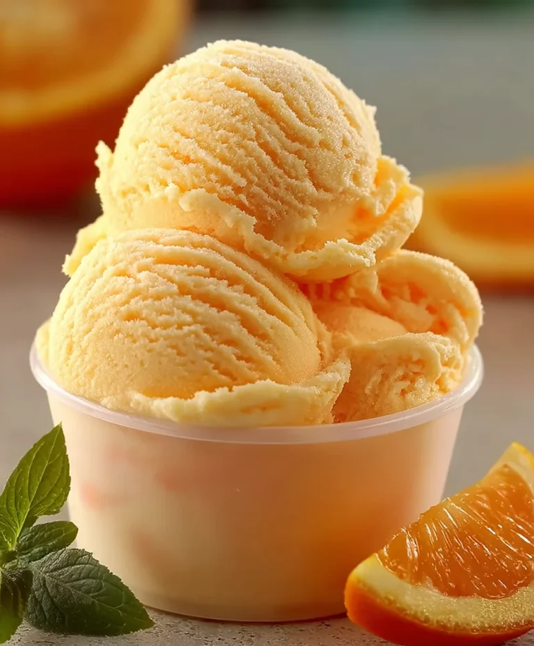 Orange Crush Sherbet Recipe- Zesty & Refreshing Summer Treat