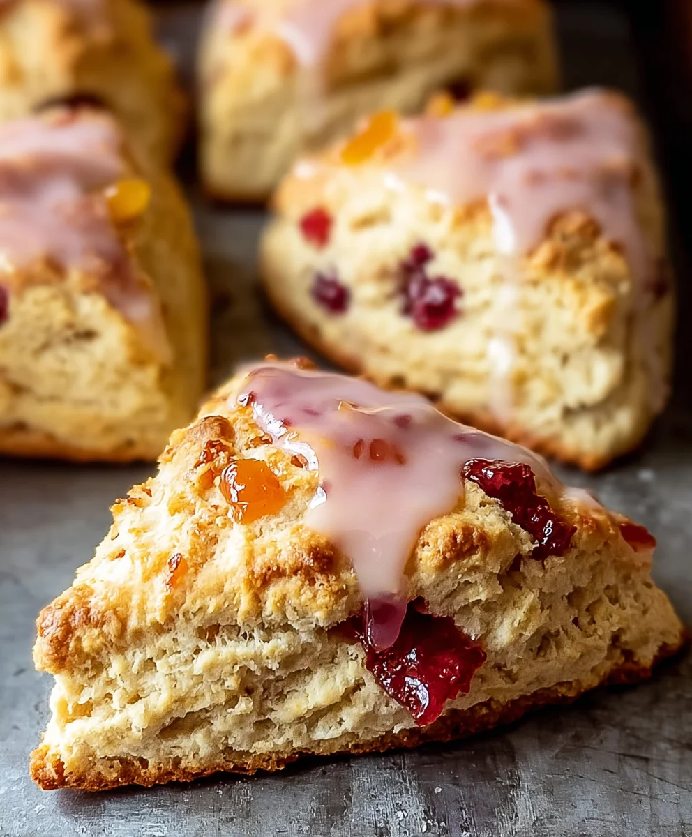Blood Orange Scones- Zesty & Delicious Baked Treats
